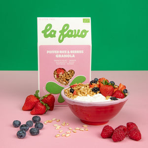 PUFFED RICE & BERRIES GRANOLA
