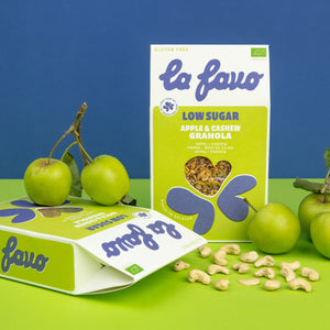 LOW SUGAR • APPLE & CASHEW