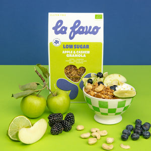 LOW SUGAR • APPLE & CASHEW